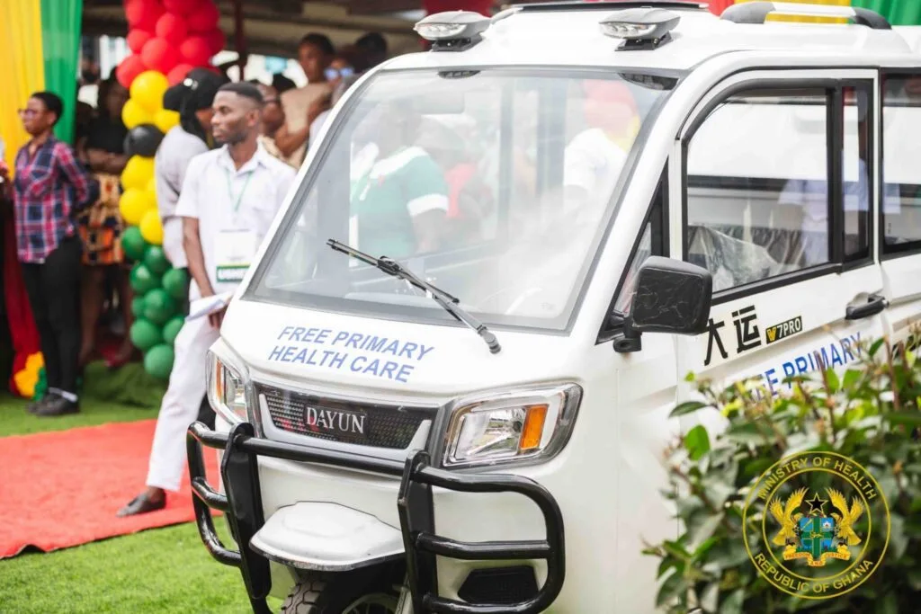 Mahama delivers medical equipment to Ho District Hospital to boost Free Primary Healthcare programme