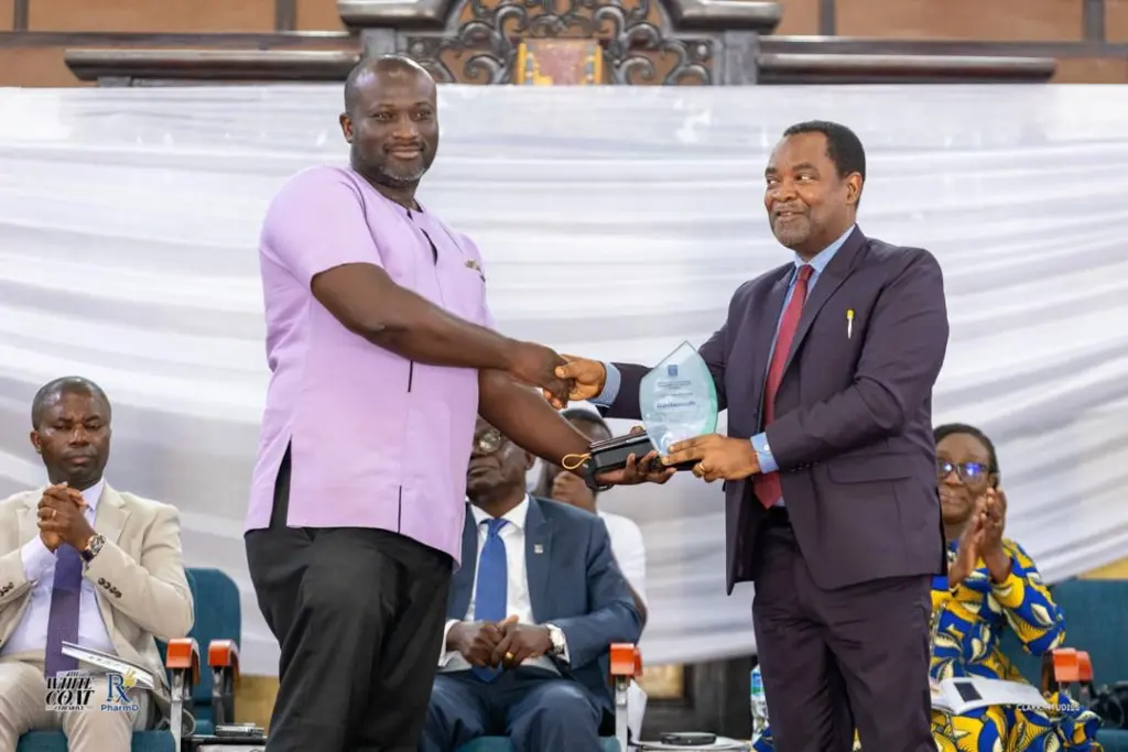 Dr Anthony Adjiepong’s Pharmatrust Pharmacy receives top recognition at UG's White Coat ceremony Dr Anthony Adjiepong’s Pharmatrust Pharmacy receives top recognition at UG's White Coat ceremony