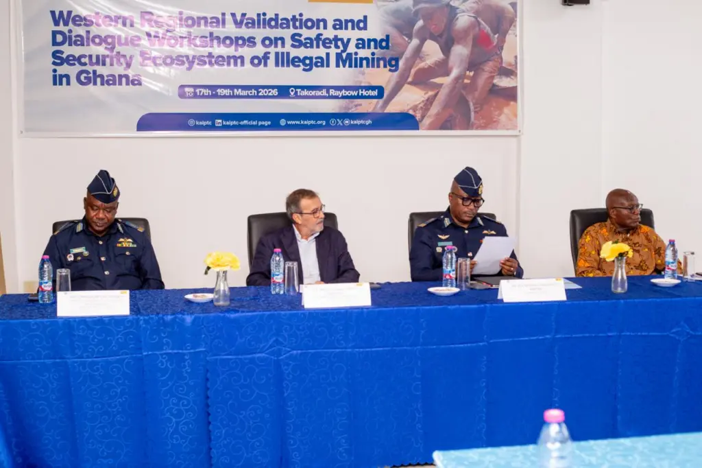 KAIPTC hosts Western Regional dialogue on illegal mining KAIPTC hosts Western Regional dialogue on illegal mining