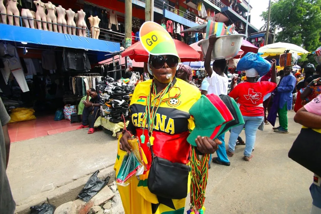 Accra dons national colours as fans rally behind Black Stars ahead of England clash Accra dons national colours as fans rally behind Black Stars ahead of England clash
