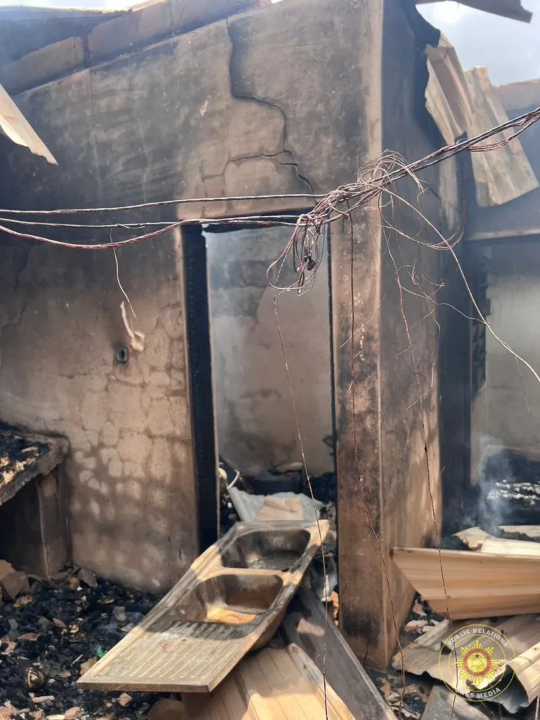 Fire destroys six-bedroom house in Koforidua Fire destroys six-bedroom house in Koforidua