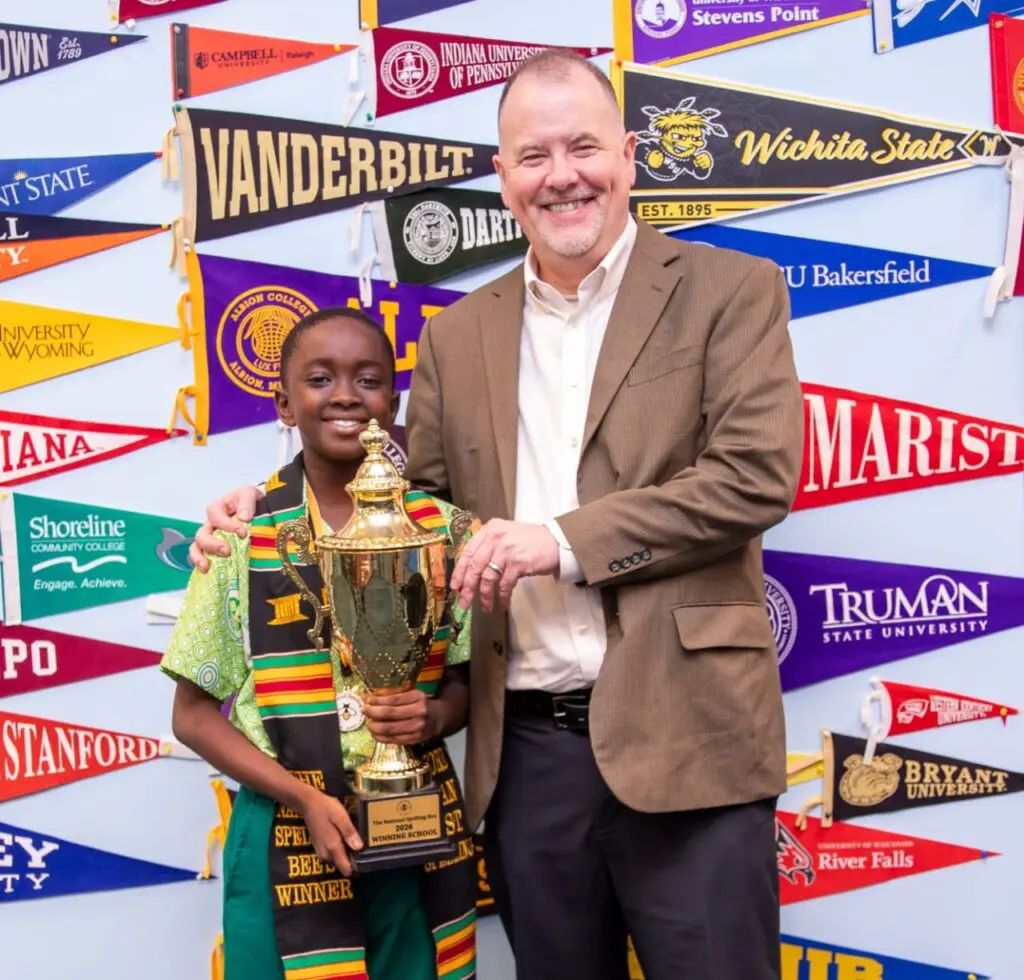 National Spelling Bee champion Eugene Osei visits US Embassy ahead of Scripps competition in the US