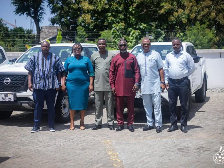 GFA hands over five vehicles to RFAs, technical units under FIFA Forward Programme