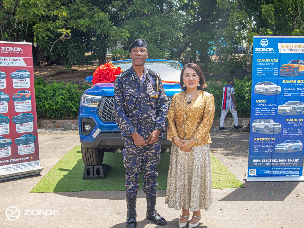 ZondaTec boosts Tema Police operations with GWM POER pickup donation
