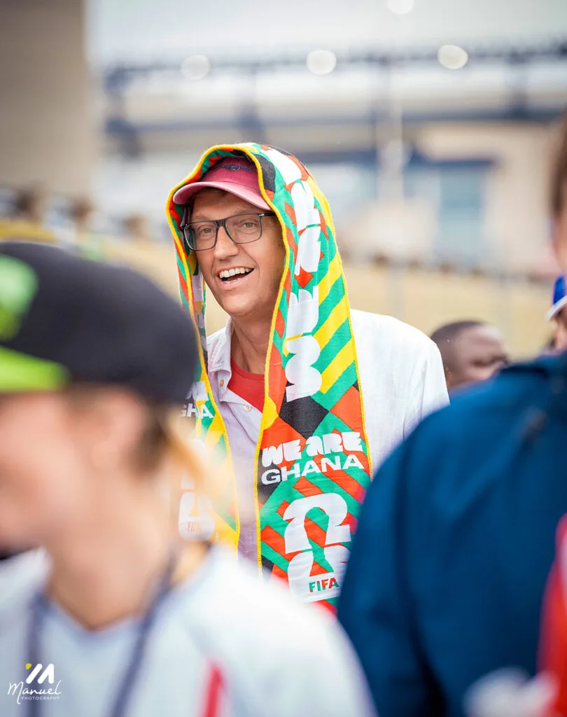 Boston is red, gold and green: The best photos from Ghana vs England