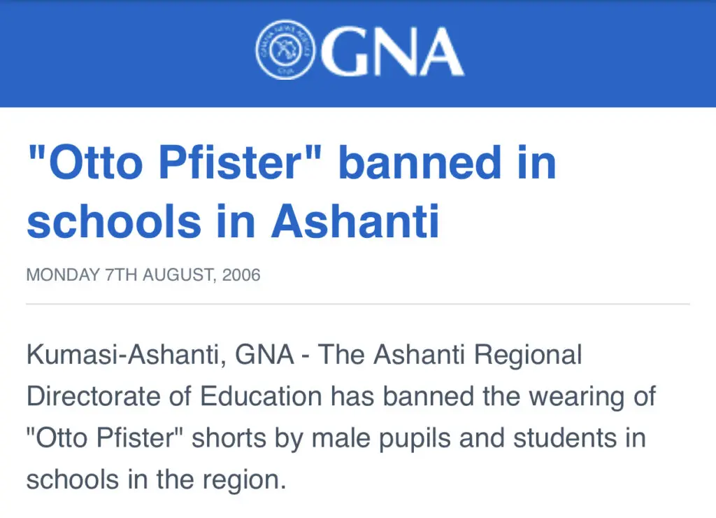 Otto Pfister: German tactician, Ghanaian fashion icon