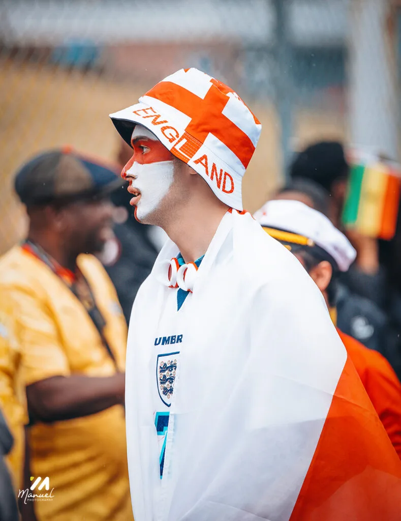 Boston is red, gold and green: The best photos from Ghana vs England