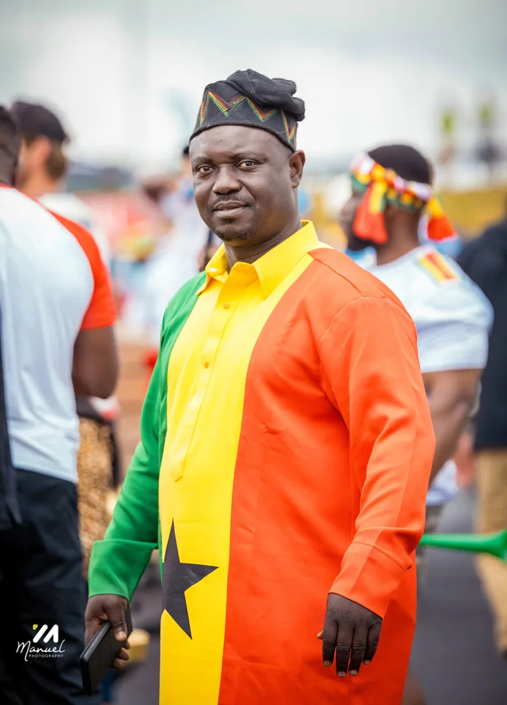 Boston is red, gold and green: The best photos from Ghana vs England