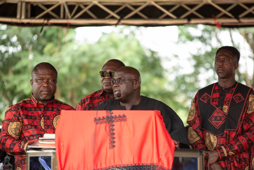 Ziavi exhibits indigenous Ewe culture as it buries late Togbega Kwaku Ayim IV