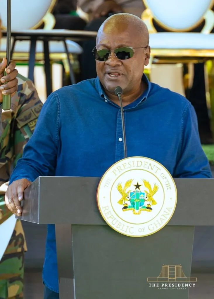 Mahama commissions Paga SHS E-Block, promises facilities to end double-track by 2027
