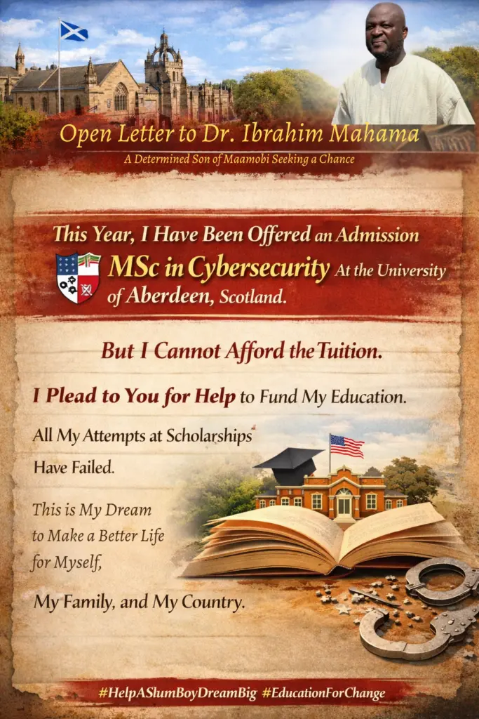 Open letter to Ibrahim Mahama