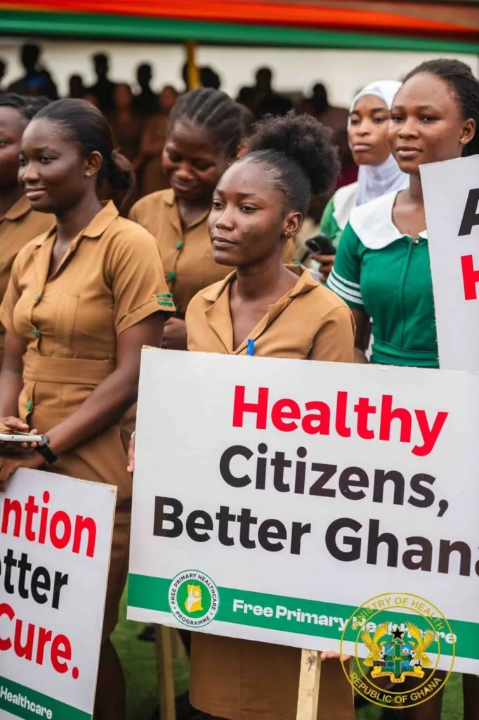 Mahama delivers medical equipment to Ho District Hospital to boost Free Primary Healthcare programme