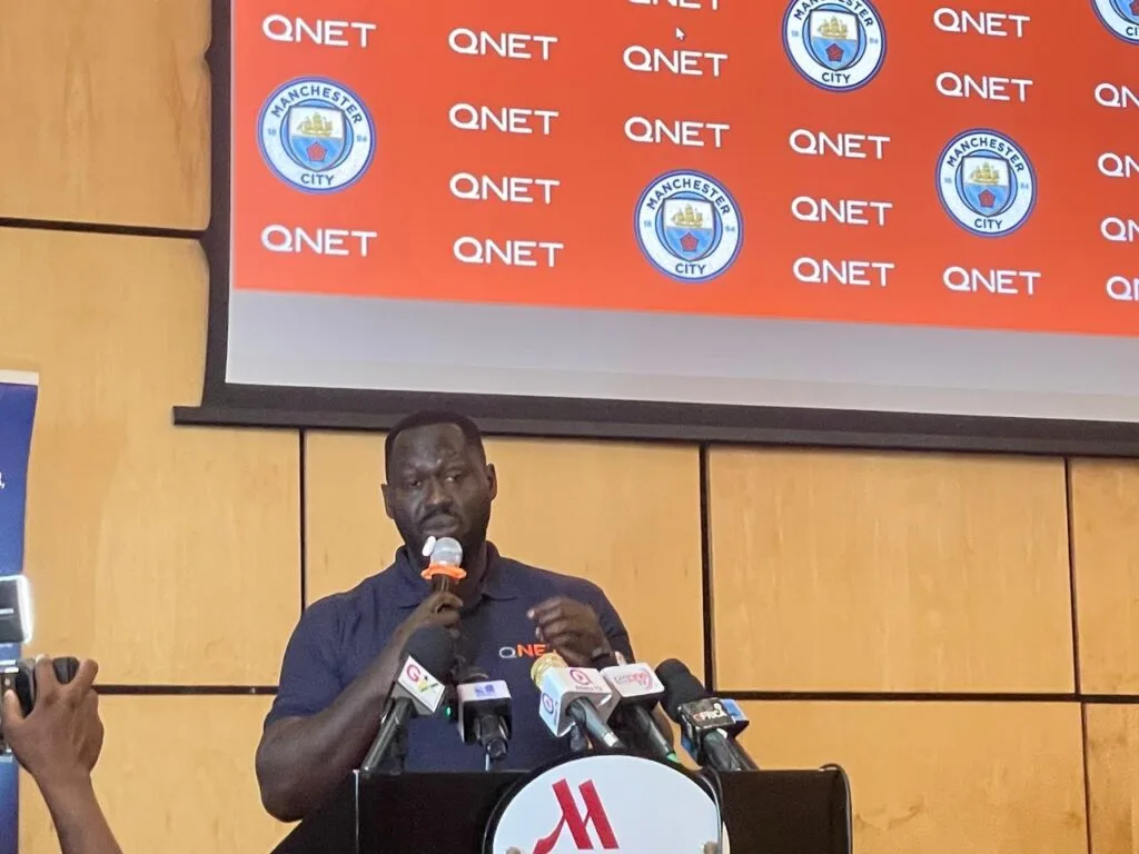 QNET, Manchester City Host Grassroots Football Clinic in Ghana