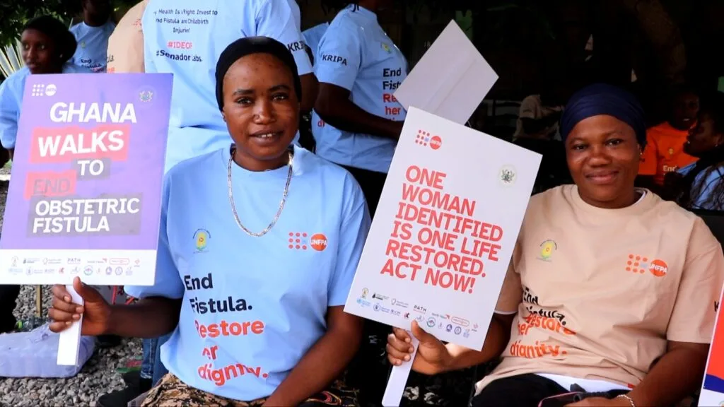 GHS and UNFPA lead health walk to demystify obstetric fistula, announce free surgeries
