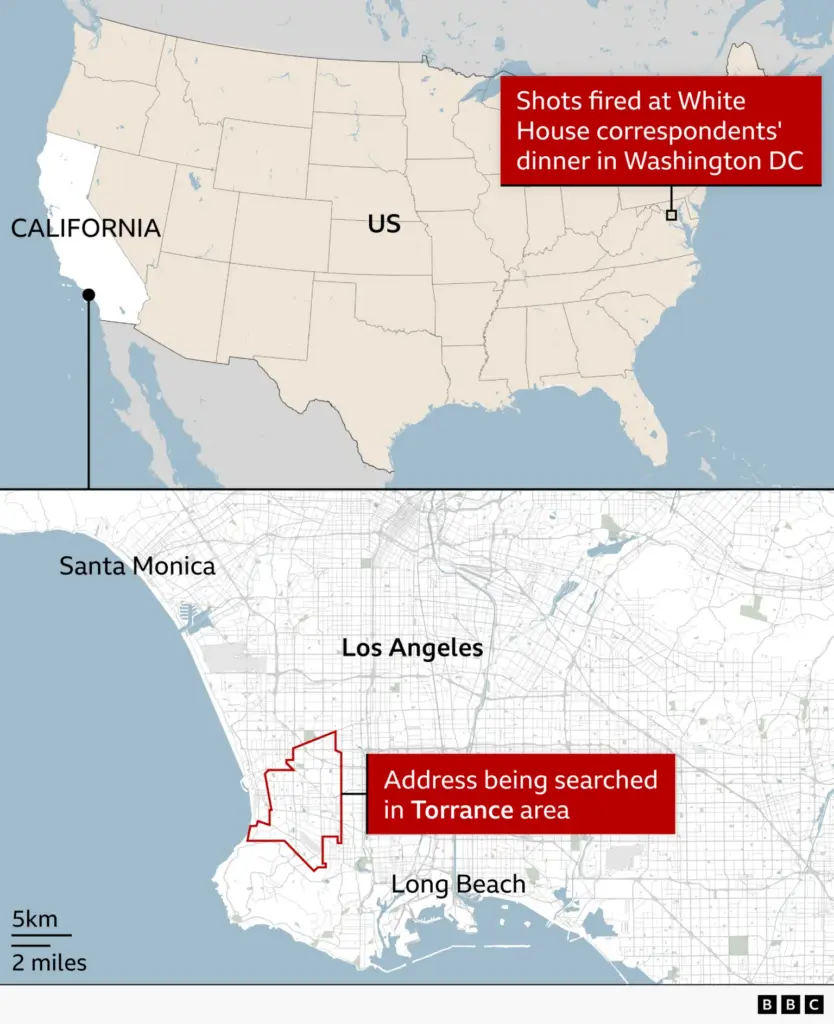 Suspected gunman at Washington press dinner identified as 31-year-old Californian Suspected gunman at Washington press dinner identified as 31-year-old Californian