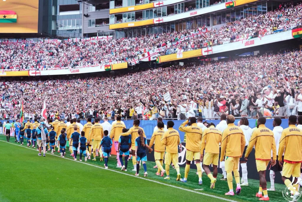 Sights and scenes from Ghana's World Cup draw against England in the USA