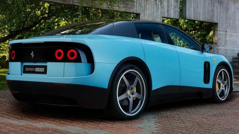 Ferrari unveils first fully electric car