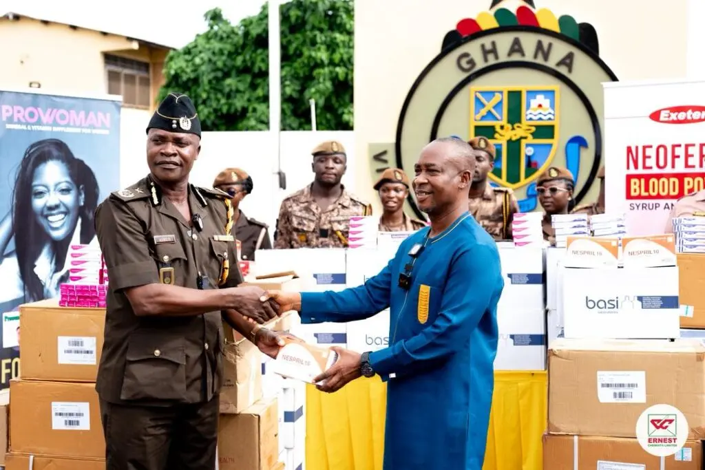 Ernest Chemists supports Ghana Prisons as medicine shortage deepens healthcare crisis