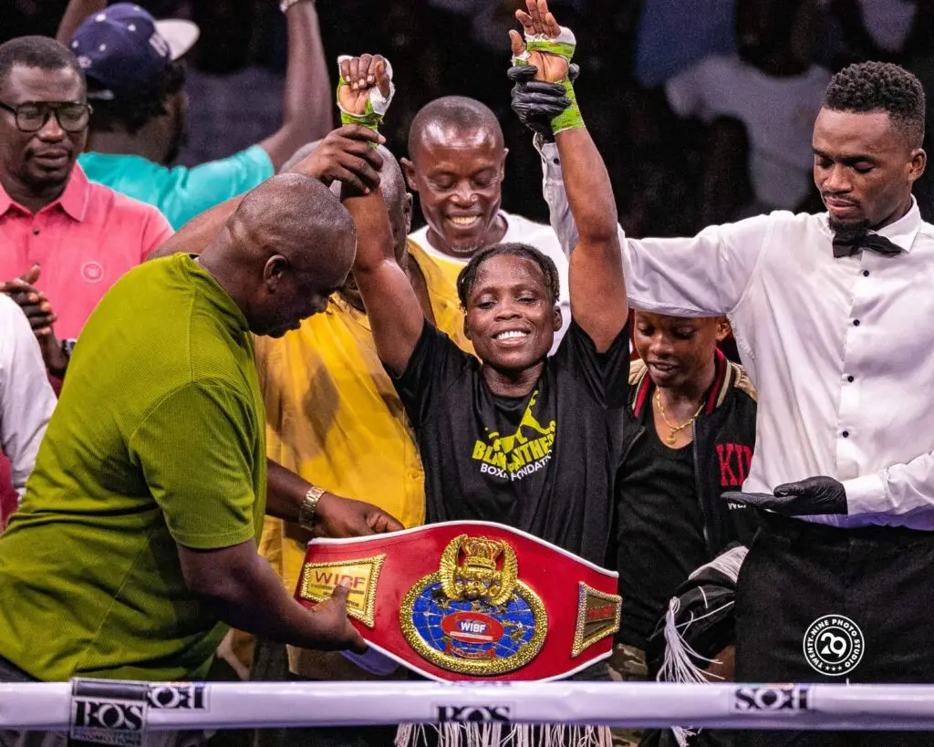 Ghana’s first female world boxing champion Abigail Quartey seeks new management