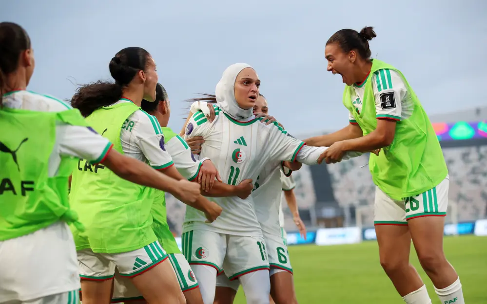 Algeria claim first-ever podium finish after penalty shootout win over hosts Morocco