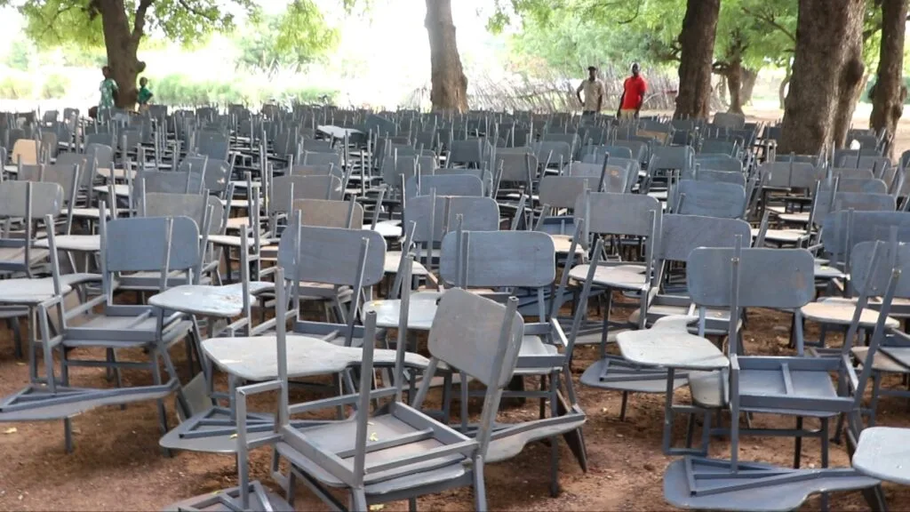 Historic STEM High School and 600 dual desks transform education in Daffiama-Bussie-Issa District