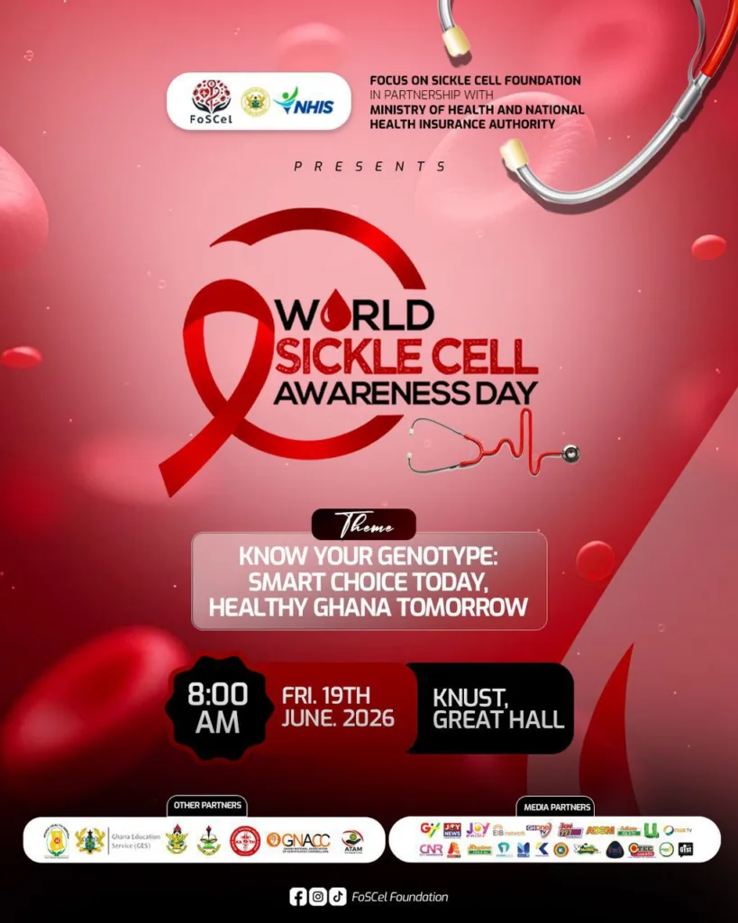 FoSCel founder urges free genotype screening for Ghanaian youth