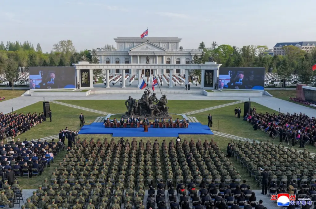 Photos: North Korea opens museum commemorating troops killed fighting for Russia Photos: North Korea opens museum commemorating troops killed fighting for Russia