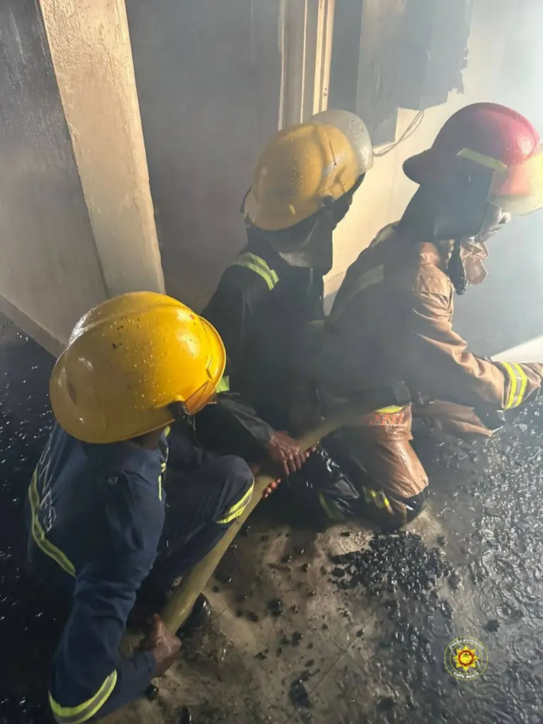 Fire destroys bedroom in Tantra Hill apartment