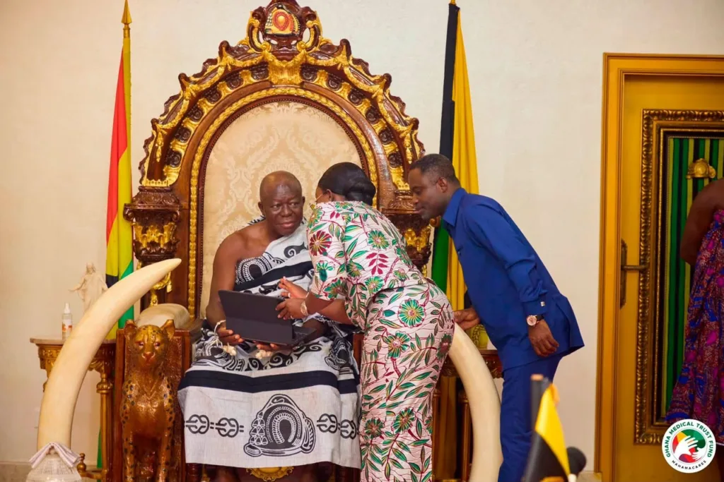 Otumfuo briefed on Ghana Medical Trust Fund’s plan to expand specialised healthcare