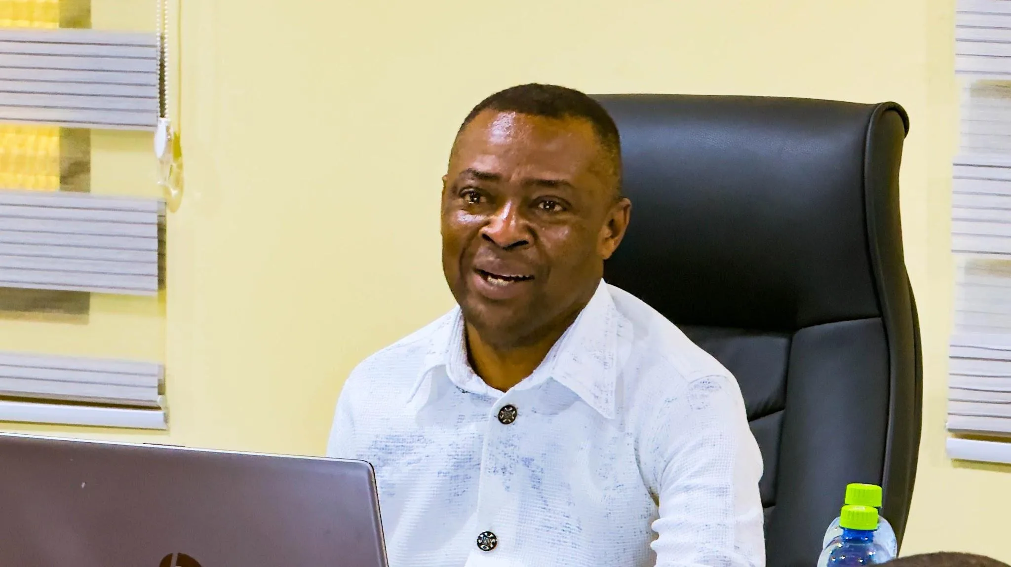 Vice-Chancellor of USTED, the Pro Vice-Chancellor, Prof. Isaac Boateng