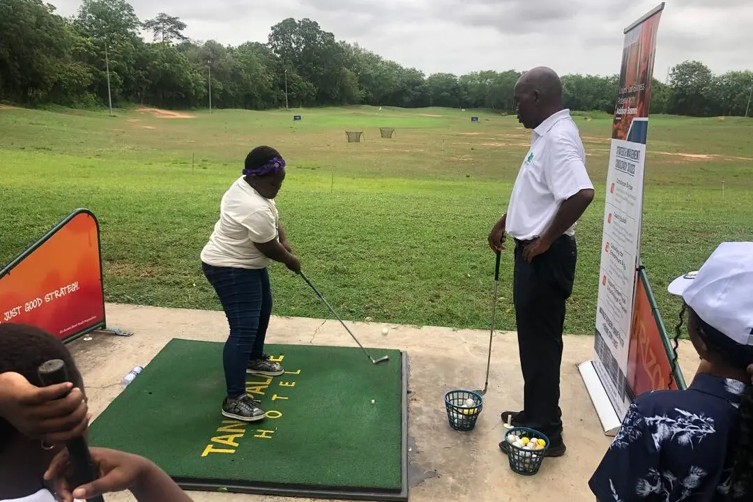 Free golf training empowers underprivileged girls in Accra