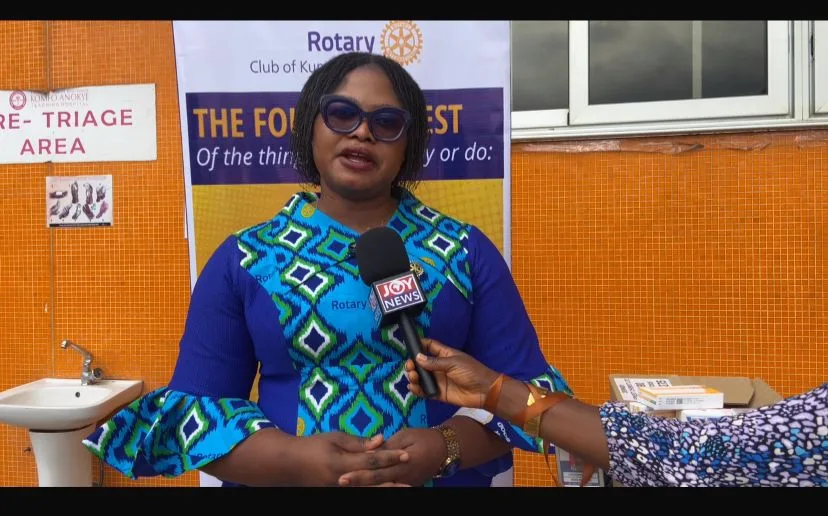 Rotary Club of Kumasi East supplies Psychiatric medication to KATH to improve mental health service