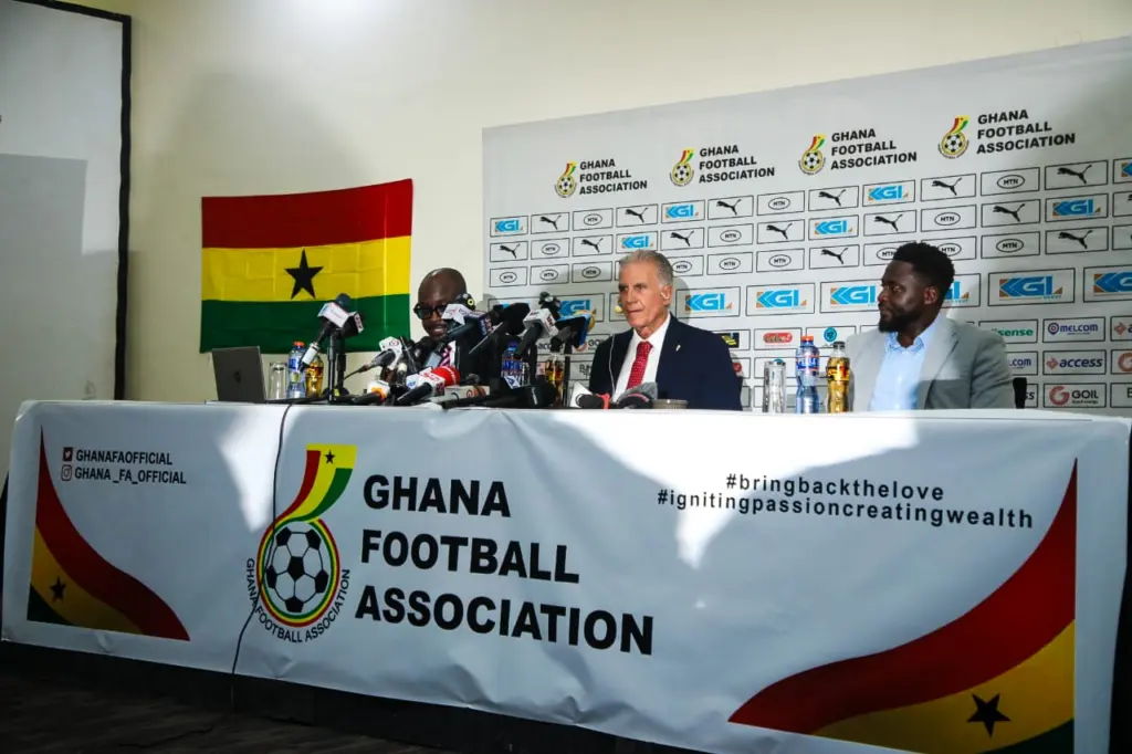 Photos: GFA unveils new Black Stars Coach Carlos Queiroz