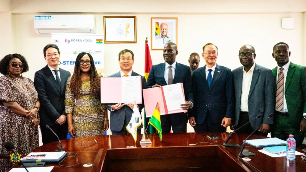 Korea commits $28m to strengthen digital STEM education in Ghana