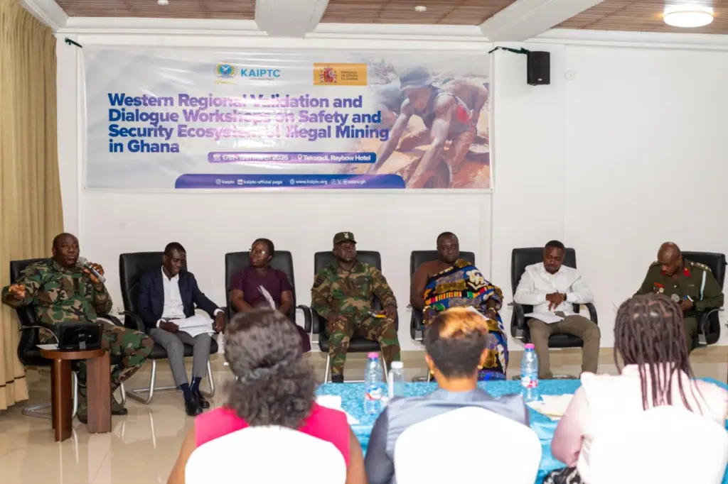 KAIPTC Commandant urges tougher measures against illegal mining KAIPTC Commandant urges tougher measures against illegal mining
