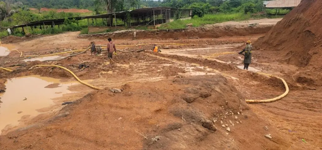 10 illegal miners remanded into prison custody for mining under ECG high-tension poles 10 illegal miners remanded into prison custody for mining under ECG high-tension poles