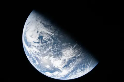 NASA Half of the Earth 
