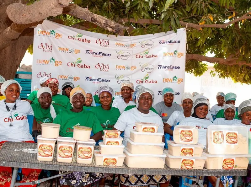 Newage and Chi-Gaba train young female farmers in alternative livelihood skills under HAPPY Programme Newage and Chi-Gaba train young female farmers in alternative livelihood skills under HAPPY Programme