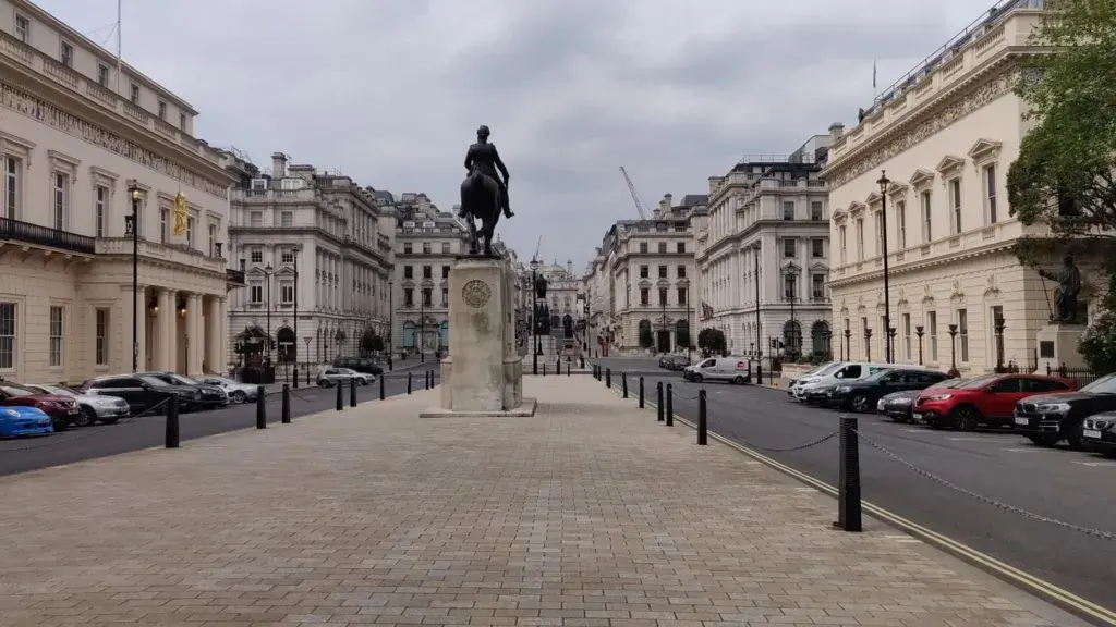 Banksy confirms he's behind statue in central London