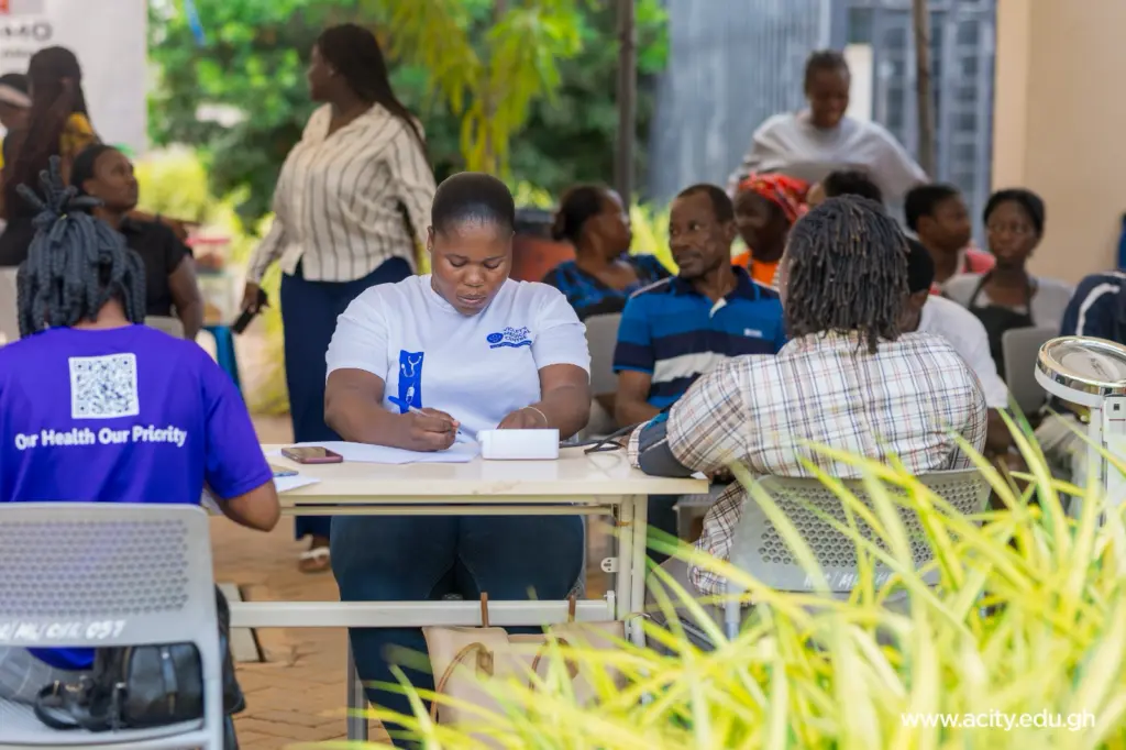 Academic City University offers free health screening to boost healthy living in Ga East Academic City University offers free health screening to boost healthy living in Ga East