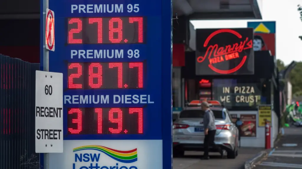 Fuel tax halved and free public transport offered as war pushes up prices in Australia