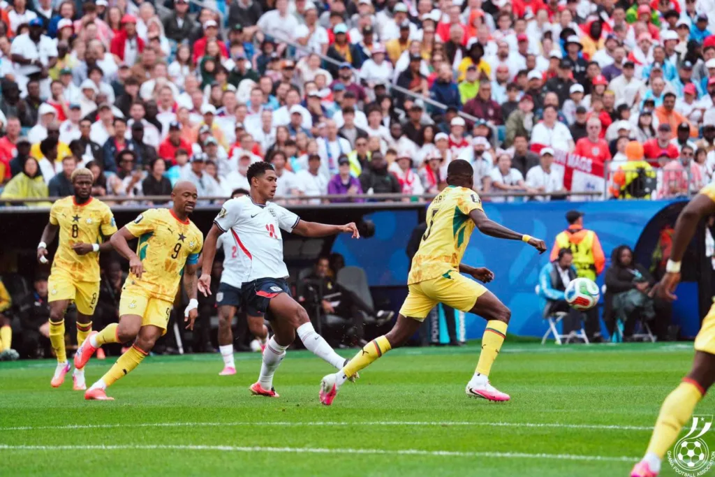 Sights and scenes from Ghana's World Cup draw against England in the USA