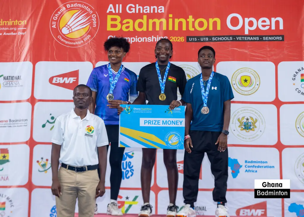Ahmad Abdul-Samad, Rachael Quarcoo dominate 1st quarter All Ghana Badminton Championship