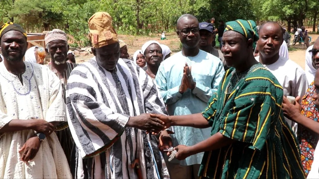 Wa East MP, DCE commission classroom block for Manwe JHS, pledge road repairs