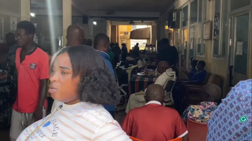 KATH OPD crowded as normal services resume after doctors suspended strike