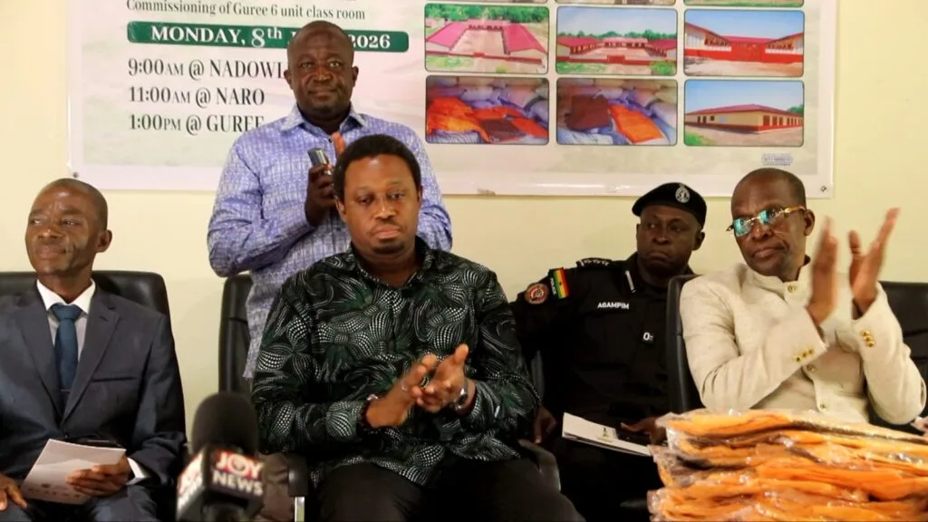 Speaker Alban Bagbin donates 16,584 uniforms, commissions two classrooms at Nadowli-Kaleo Speaker Alban Bagbin donates 16,584 uniforms, commissions two classrooms at Nadowli-Kaleo