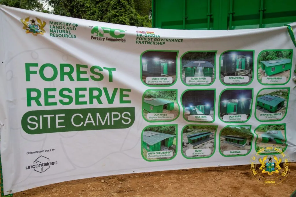 Ghana commissions 10 Forest Protection Camps to boost fight against illegal mining and logging