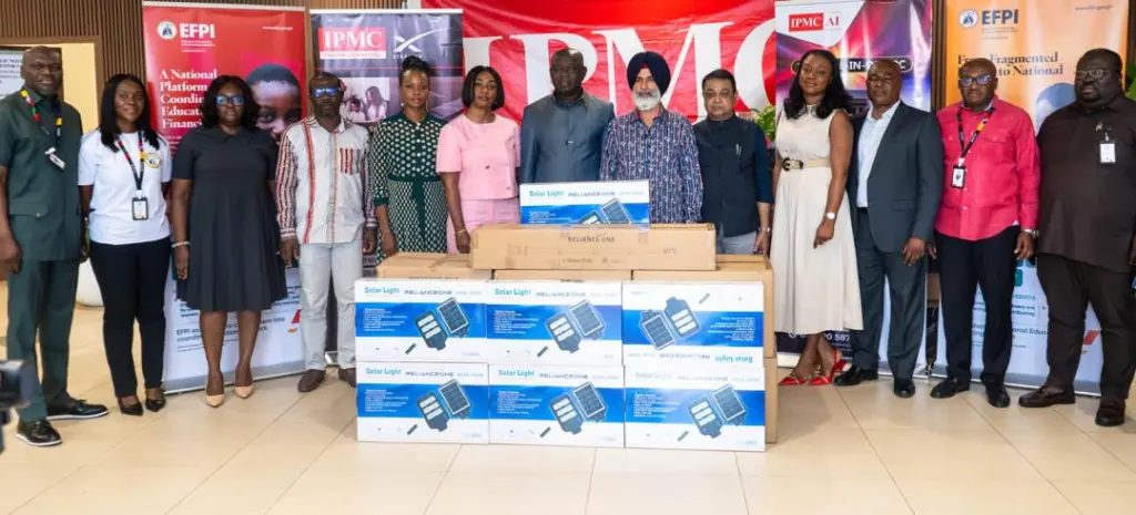 IPMC donates computer labs, Starlink devices, incinerators and solar street lights worth GH¢1.6m to GetFund