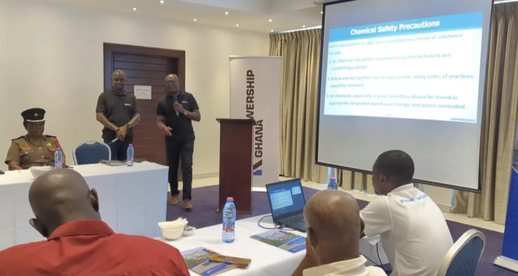 Sekondi fisherfolk trained in fire prevention and emergency response after June harbour fire
