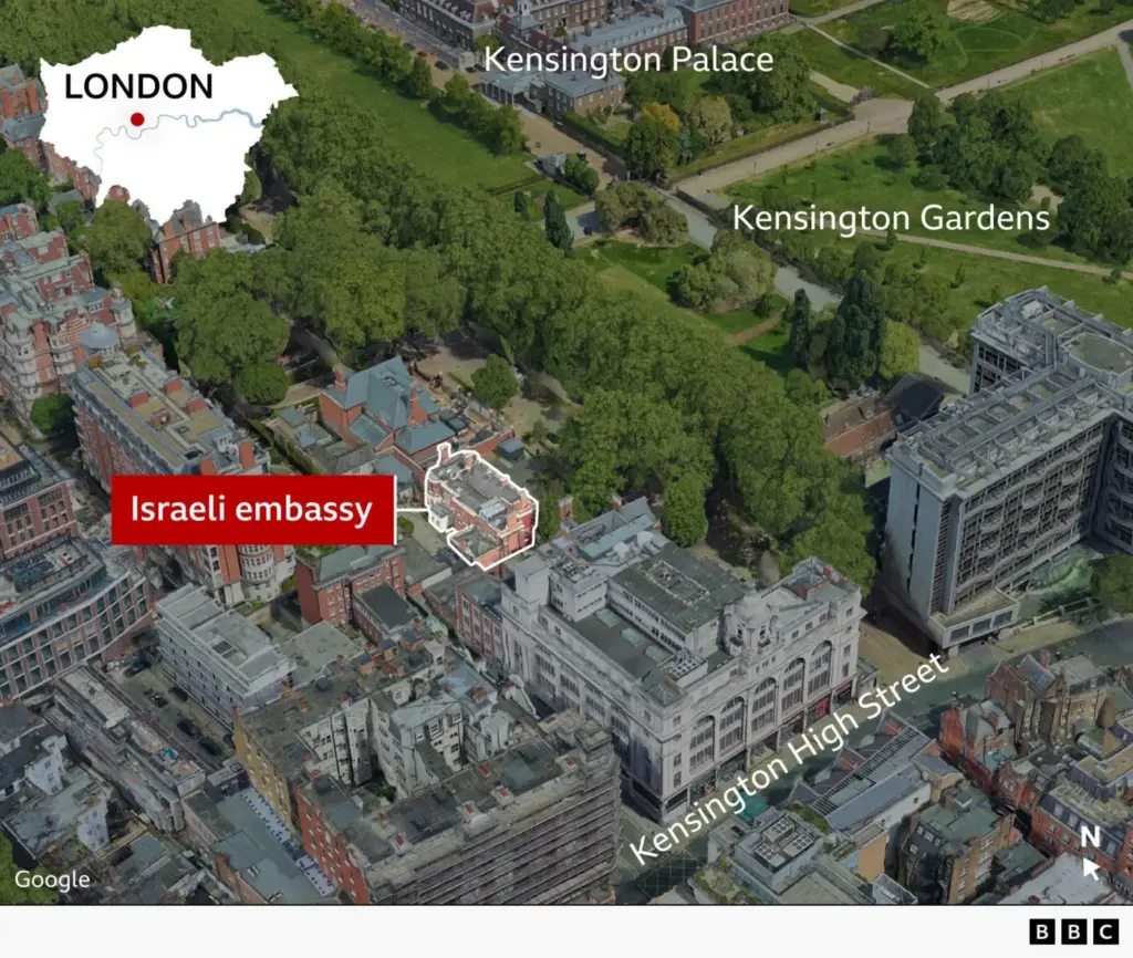 'Embassy drone threat' closes Kensington Gardens